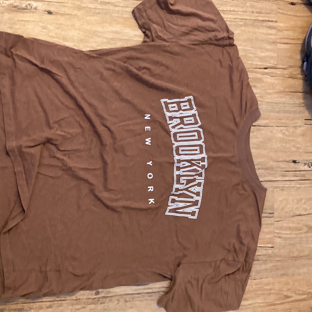 brooklyn ny oversized graphic tee